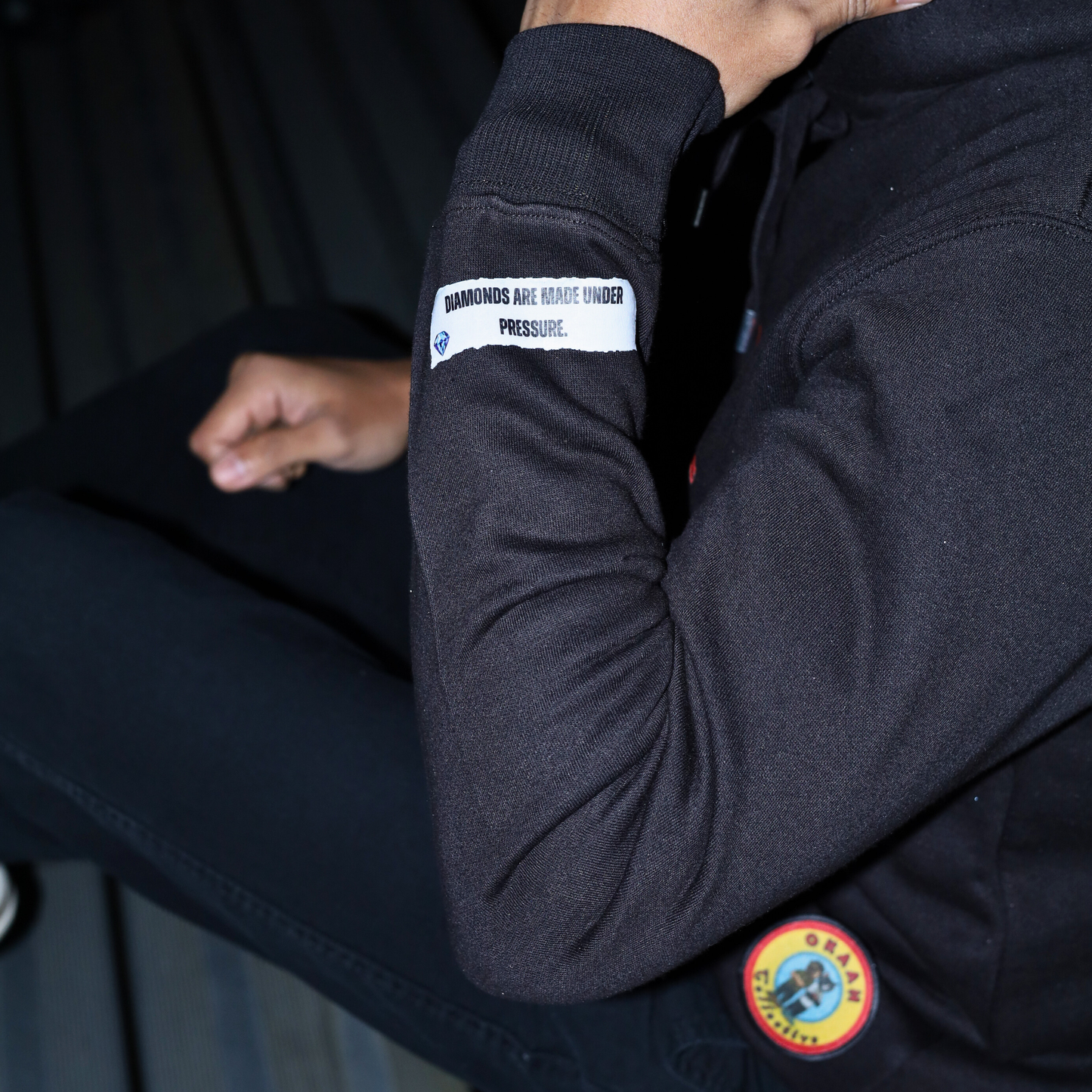 Pressure Made Me Hoodie