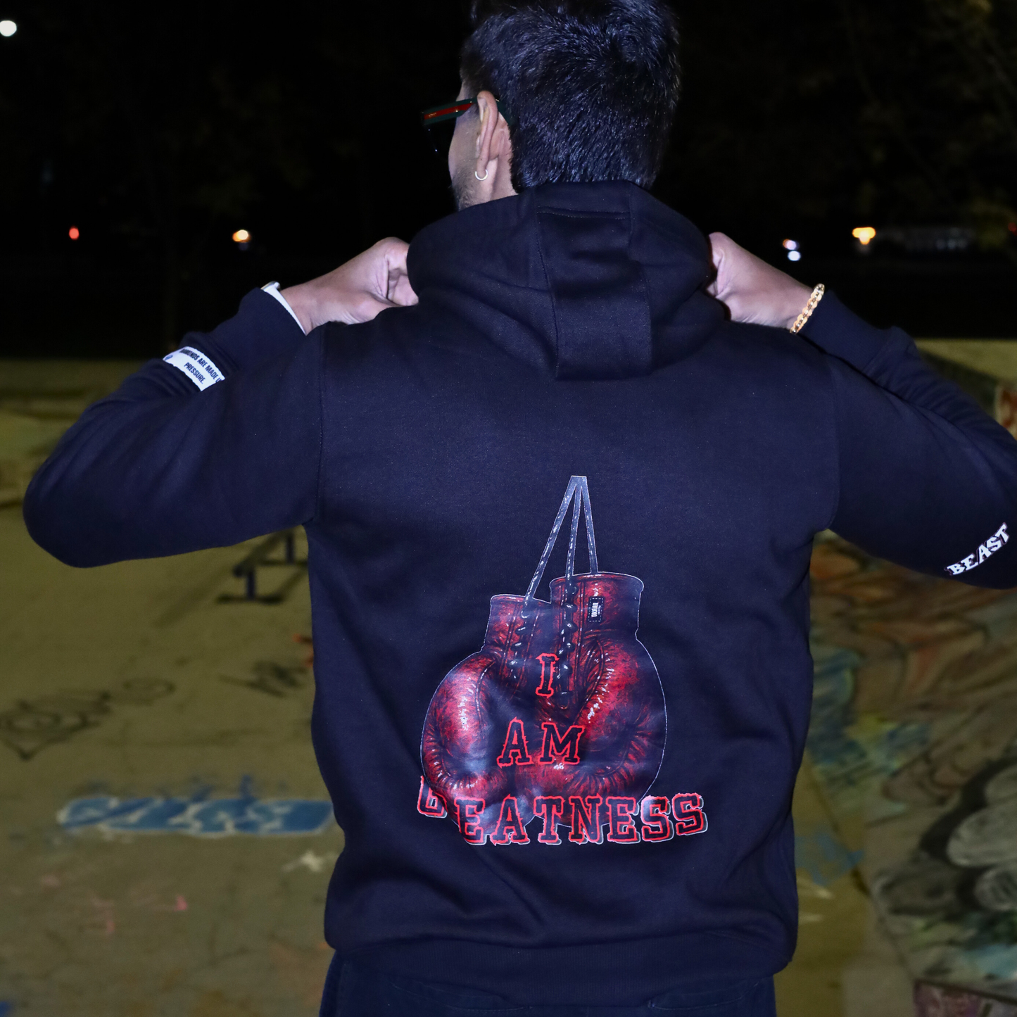 Pressure Made Me Hoodie