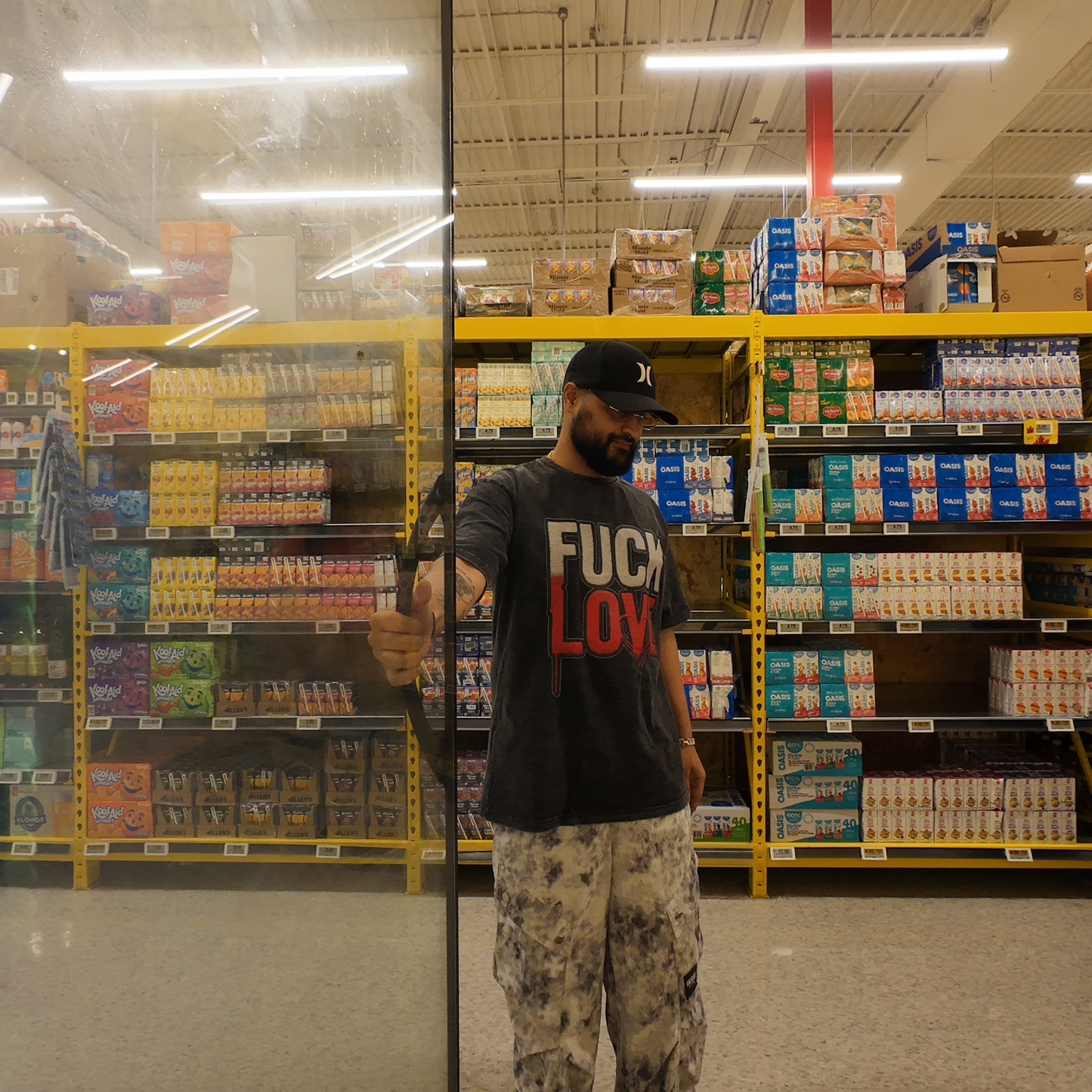 F*CK LOVE” x “TRUST MONEY” Heavyweight Tee – Okaan Collective