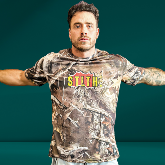 STLTH. by Okaan Collective camo tee